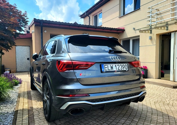 Audi RS Q3 cena 238900 przebieg: 54500, rok produkcji 2020 z Łódź małe 254